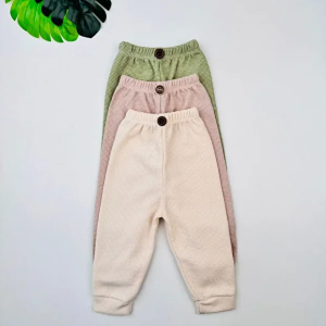 Ensemble de 3 Pantalons pour Nouveau-né Doux et Tendance