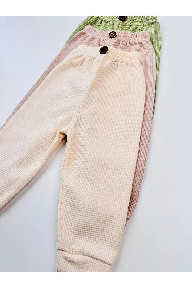 Ensemble de 3 Pantalons pour Nouveau-né Doux et Tendance - Image 5